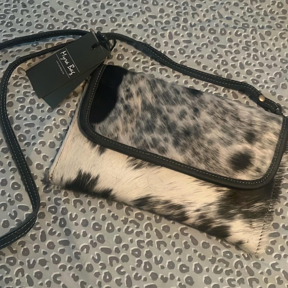 Myra Hair on Hide Crossbody